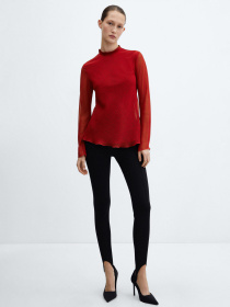 Блуза MANGO Roses модель 67094065_70 Фото