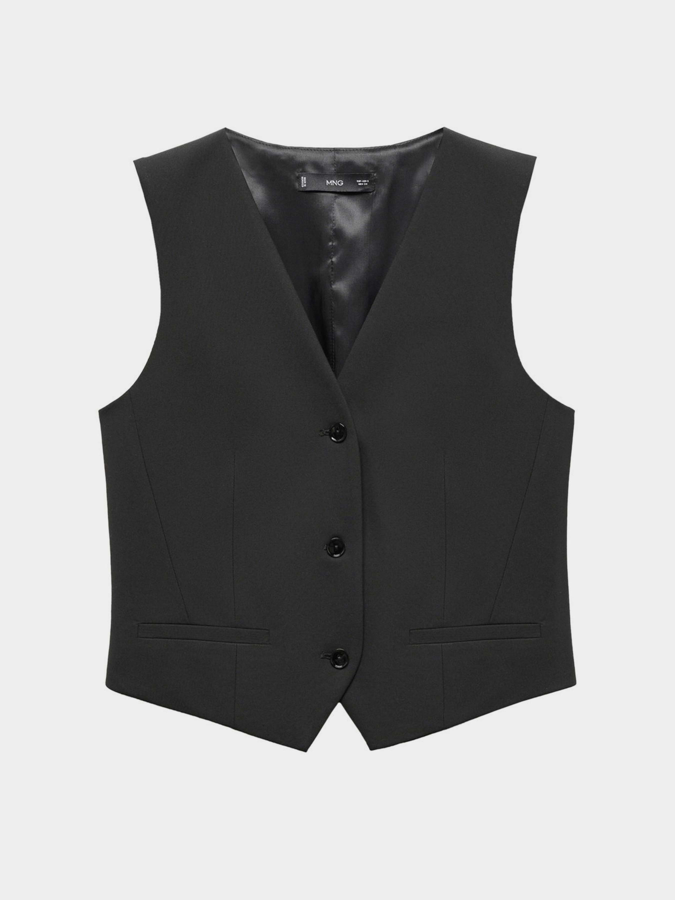 Класичний жилет MANGO Maura модель 67954072_99 Фото