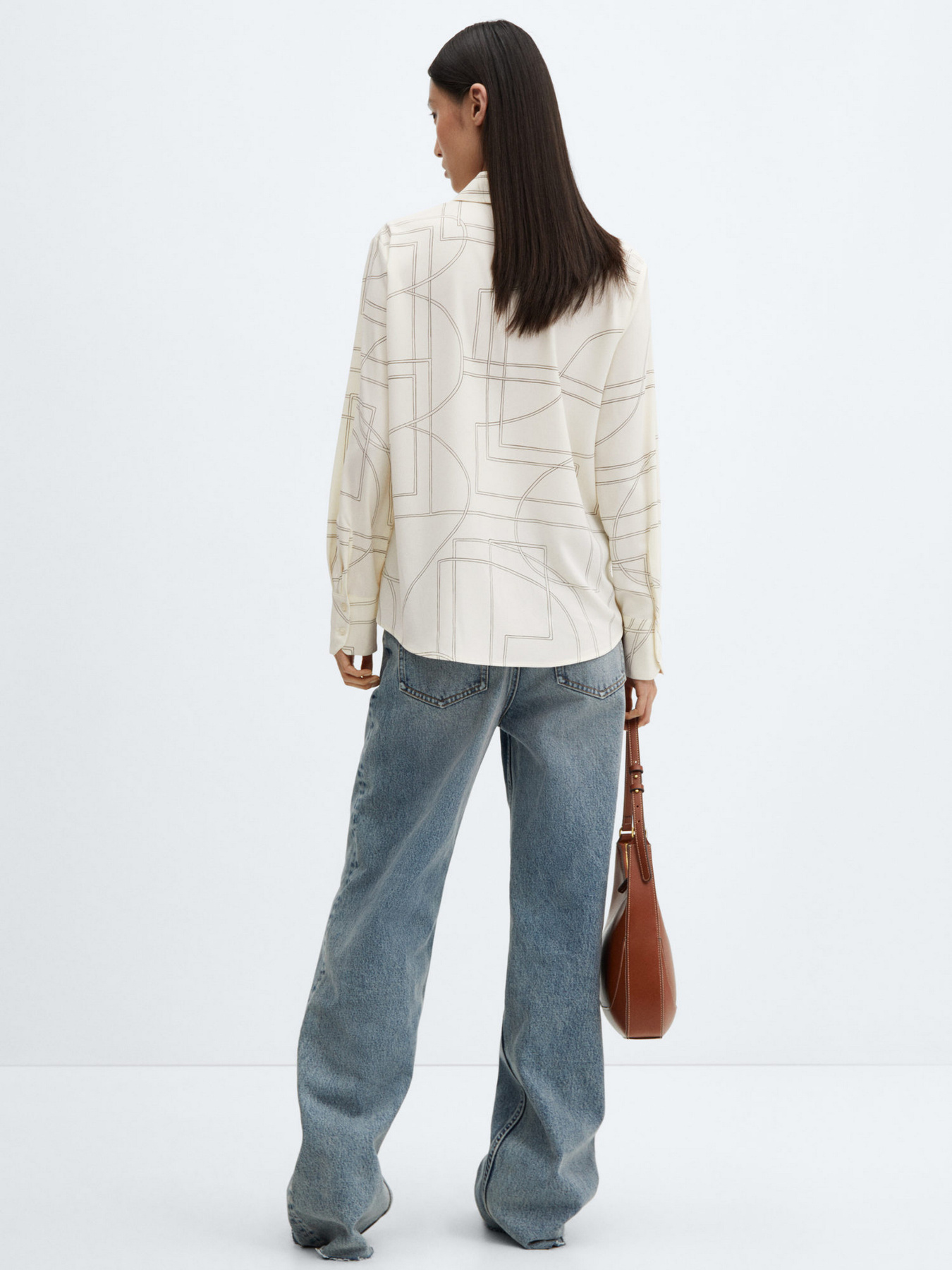 Сорочка MANGO Basic модель 67020435_5 Фото