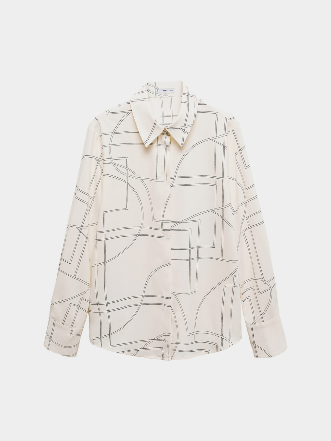 Сорочка повсякденна MANGO Basic модель 67020435_5 Фото