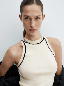 Топ MANGO Piping модель 67025746_5 Фото