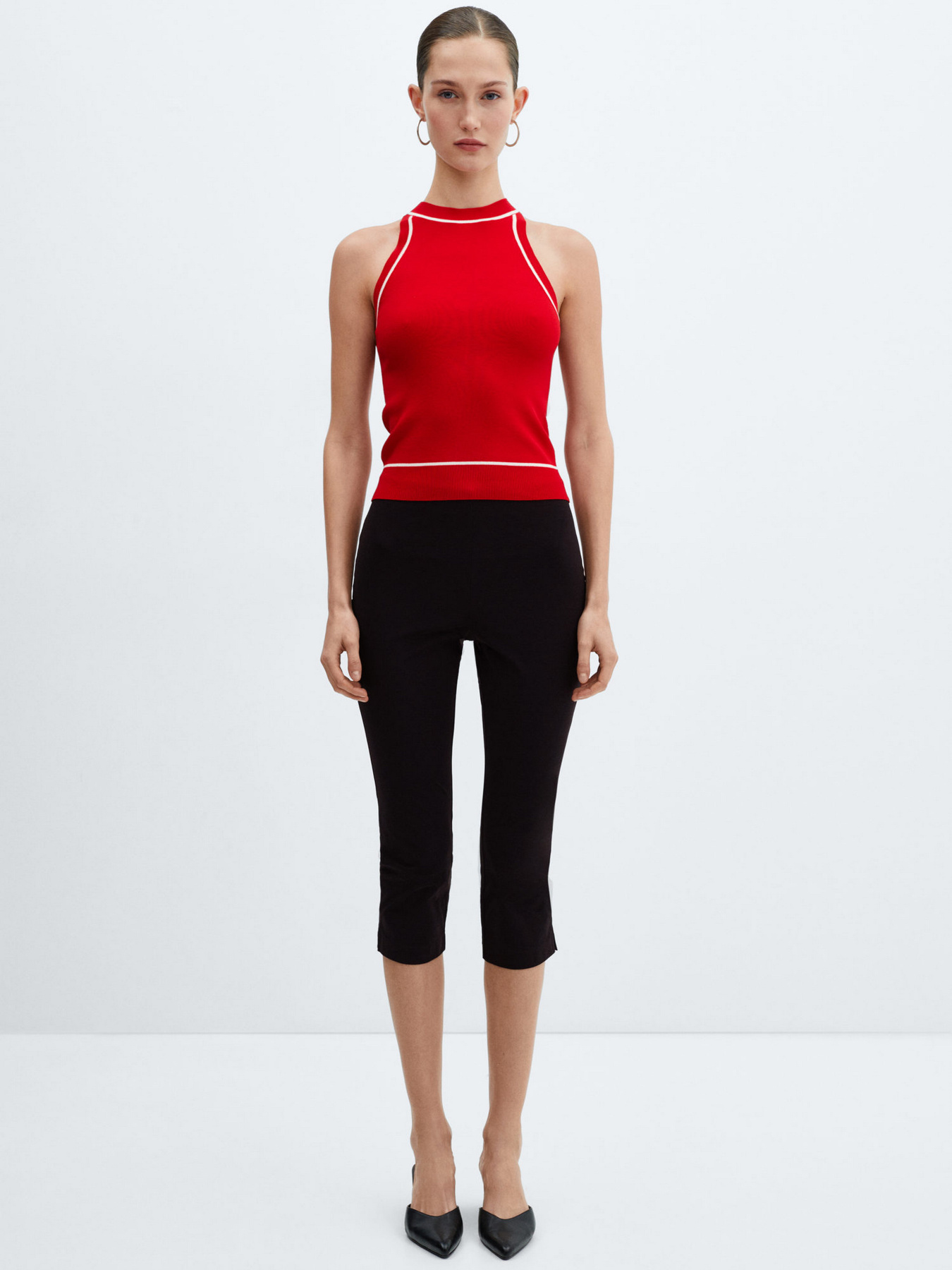 Топ MANGO Piping модель 67025746_70 Фото