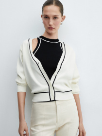 Топ MANGO Piping модель 67025746_99 Фото