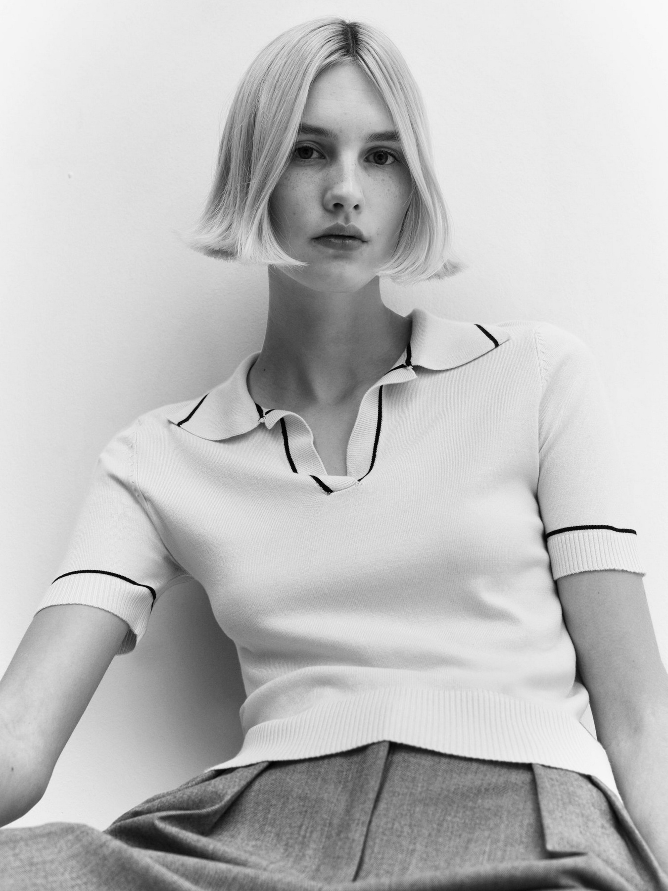 Поло MANGO Vert модель 67025749_5 Фото