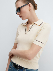 Поло MANGO Vert модель 67025749_5 Фото