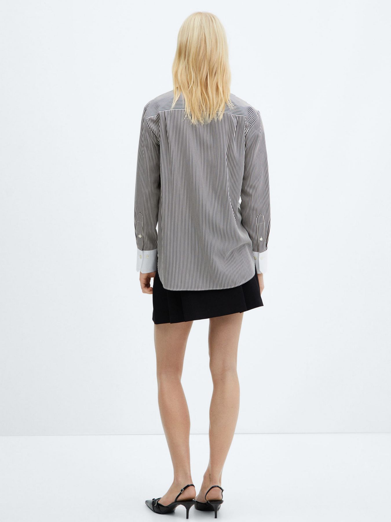 Сорочка MANGO Marine модель 67034041_5 Фото