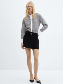 Рубашка повседневная MANGO Marine модель 67034041_5 Рубашка повседневная MANGO Marine модель 67034041_5 Фото