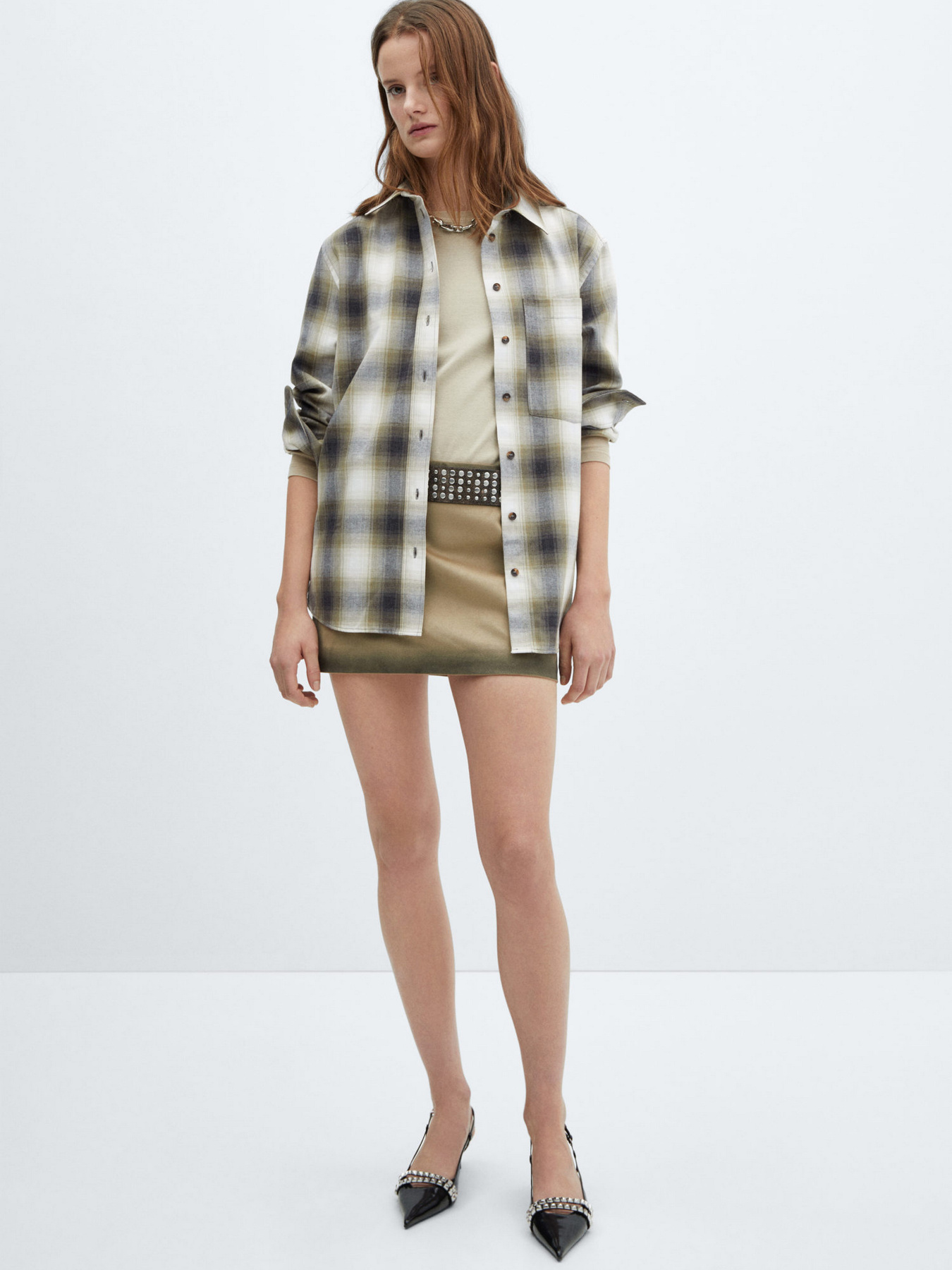 Рубашка повседневная MANGO Aurelius модель 67034042_43 Фото