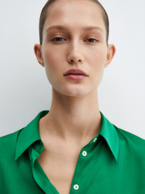 Сорочка MANGO Ideale модель 67034044_43 Фото