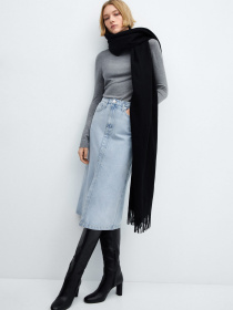 Джинсова спідниця MANGO Soleil модель 67044024_TC Фото