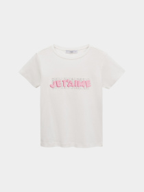 Футболка MANGO Kiss модель 67044029_1 Фото