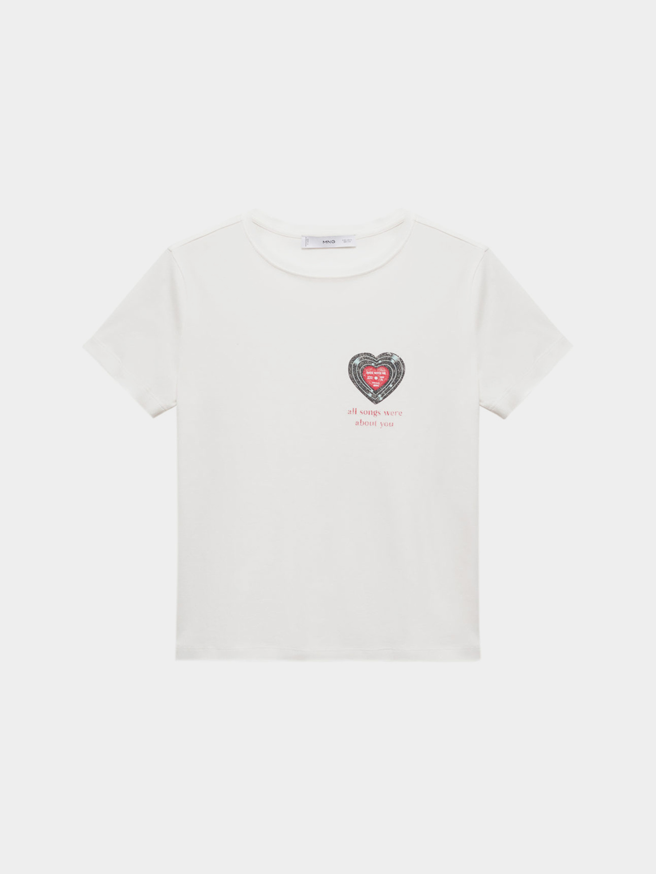 Футболка MANGO Song модель 67044031_1 Фото