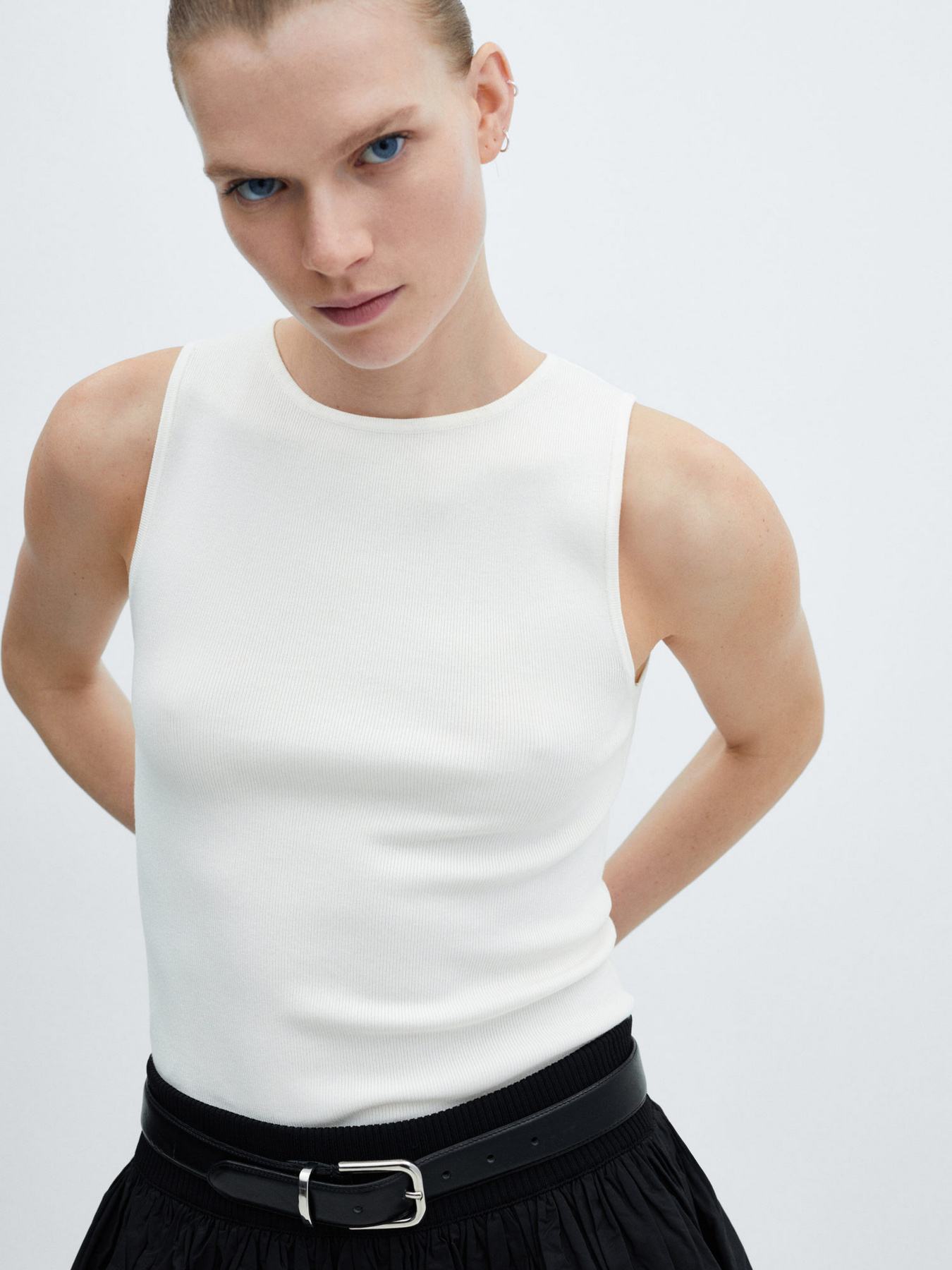 Топ MANGO Hernan Модель 67045739_2 Фото