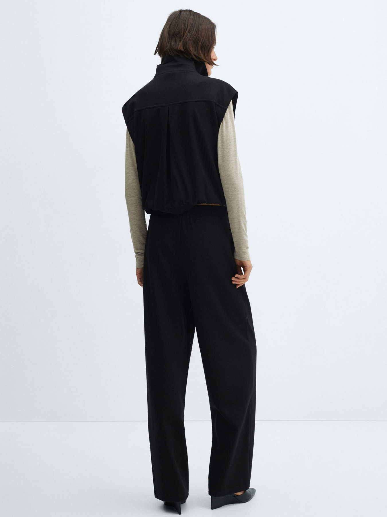 Штани палаццо MANGO Garro модель 67045750_99 Фото