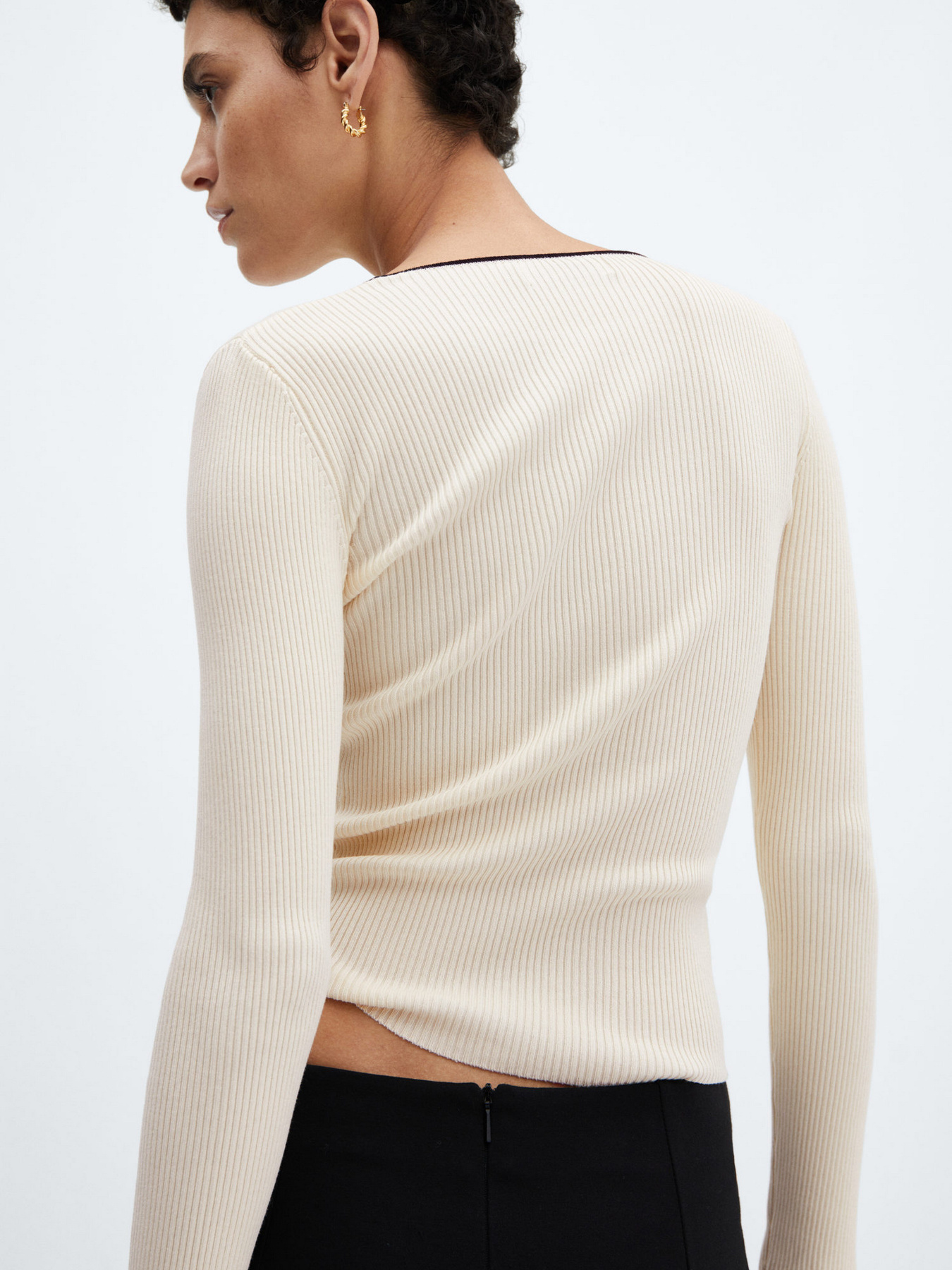 Джемпер MANGO Shadowin модель 67054034_5 Фото