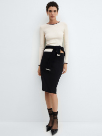 Джемпер MANGO Shadowin модель 67054034_5 Фото