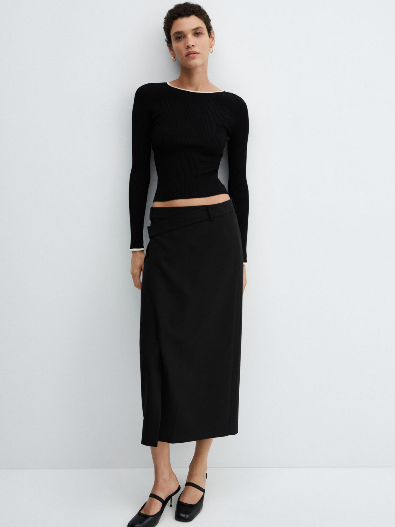 Джемпер MANGO Shadowin модель 67054034_99 Джемпер MANGO Shadowin модель 67054034_99 Фото