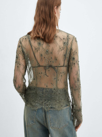 Блуза MANGO Jenner модель 67054044_6 Фото