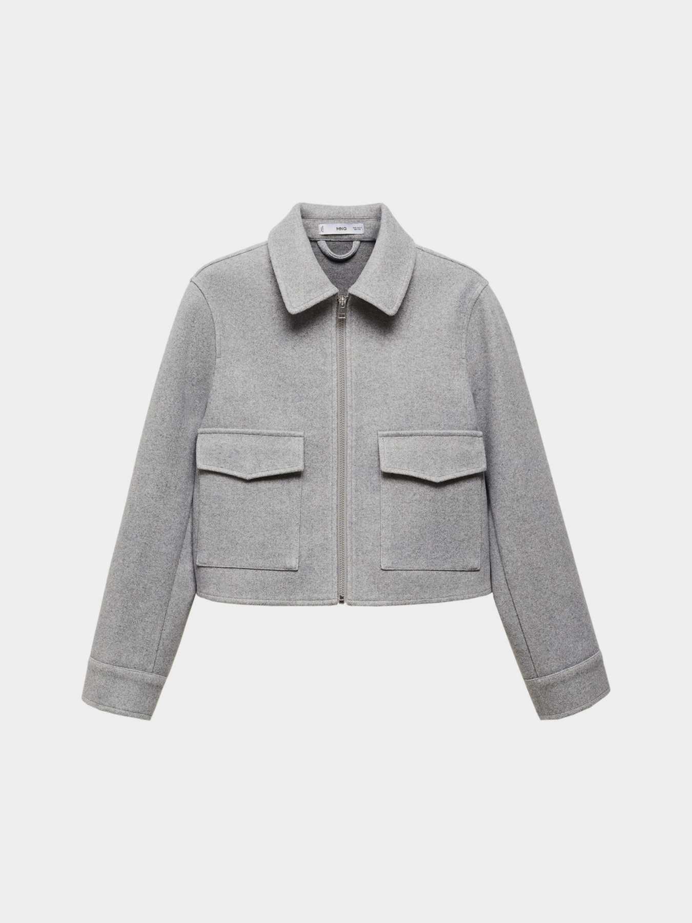 Демісезонна куртка MANGO Zipi модель 67054049_94 Фото