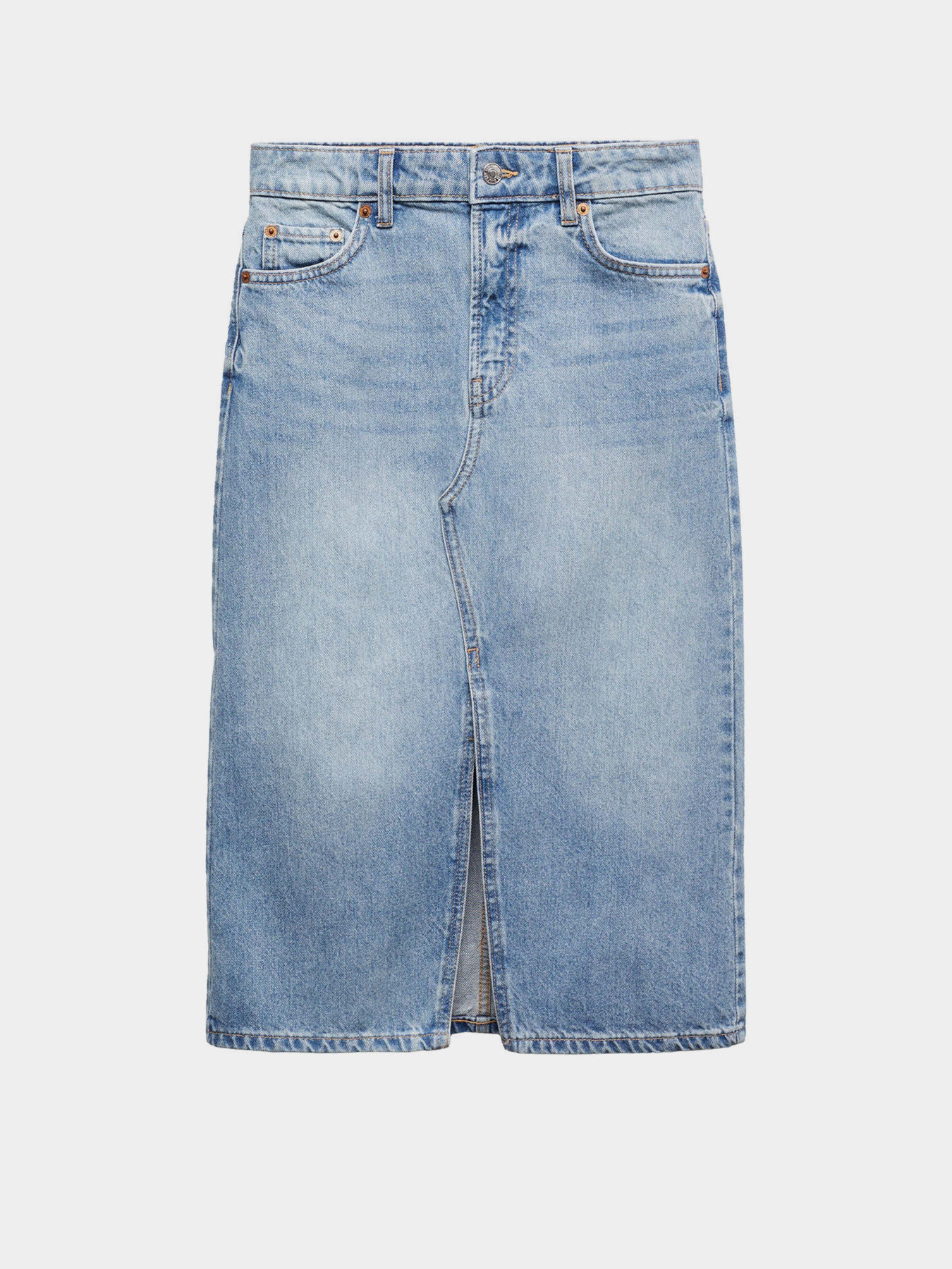 Джинсова спідниця MANGO Sole модель 67064022_TM Фото