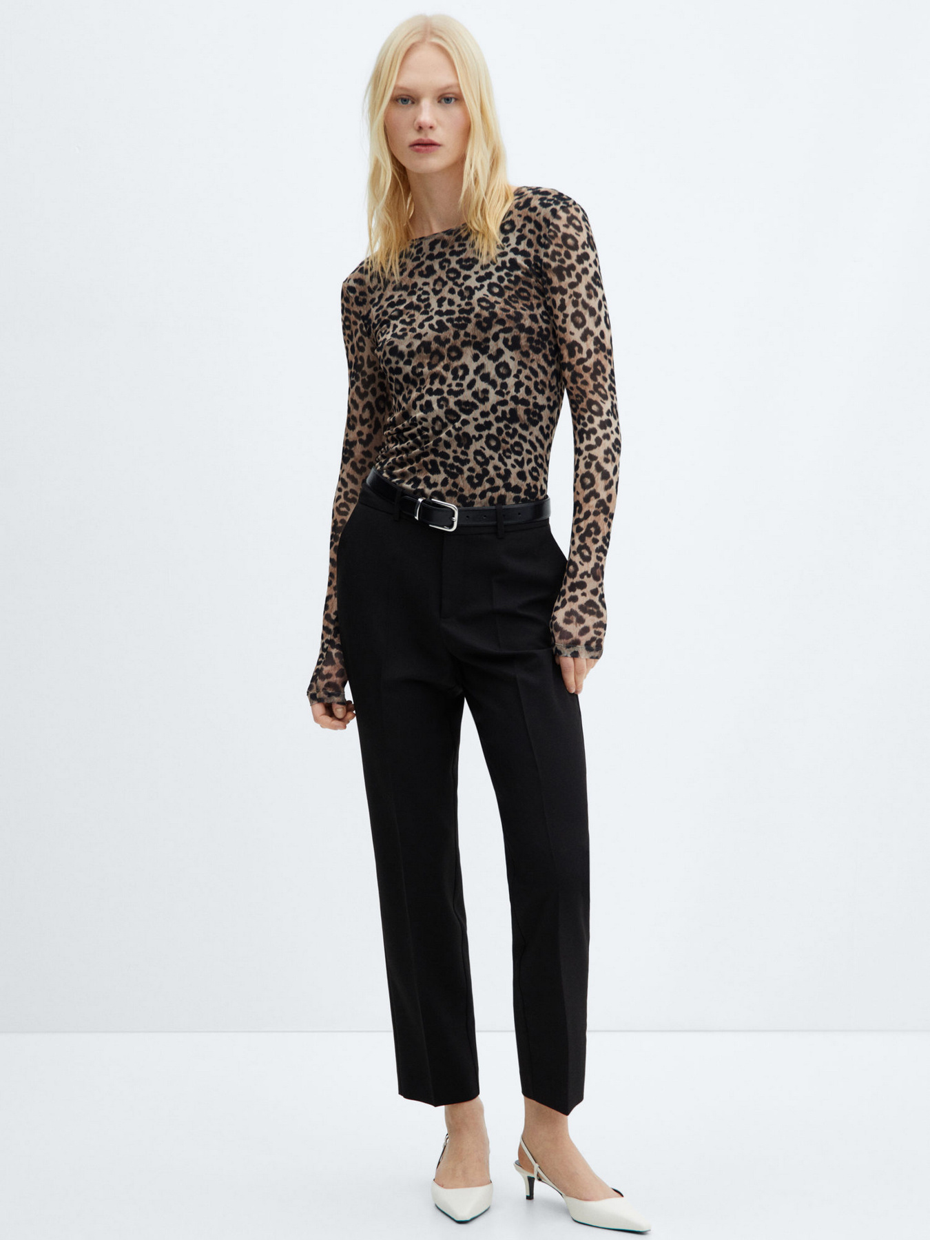 Блуза MANGO Meshy модель 67064043_30 Фото