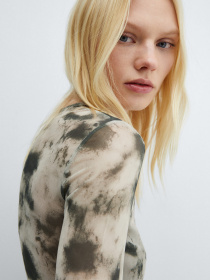 Блуза MANGO Meshy модель 67064043_37 Фото