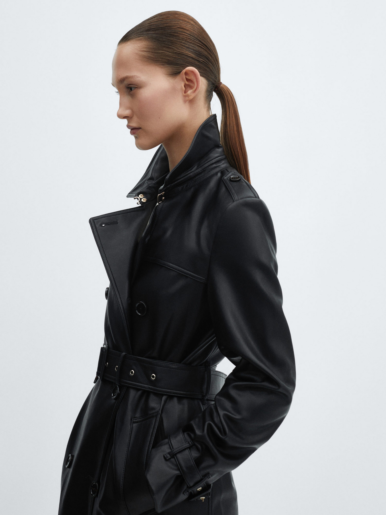 Тренч MANGO Polanapu модель 67064066_99 Фото