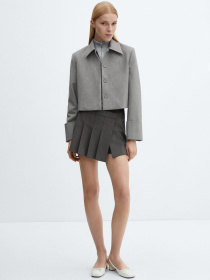 Спідниця-шорти MANGO Brit модель 67064458_92 Фото