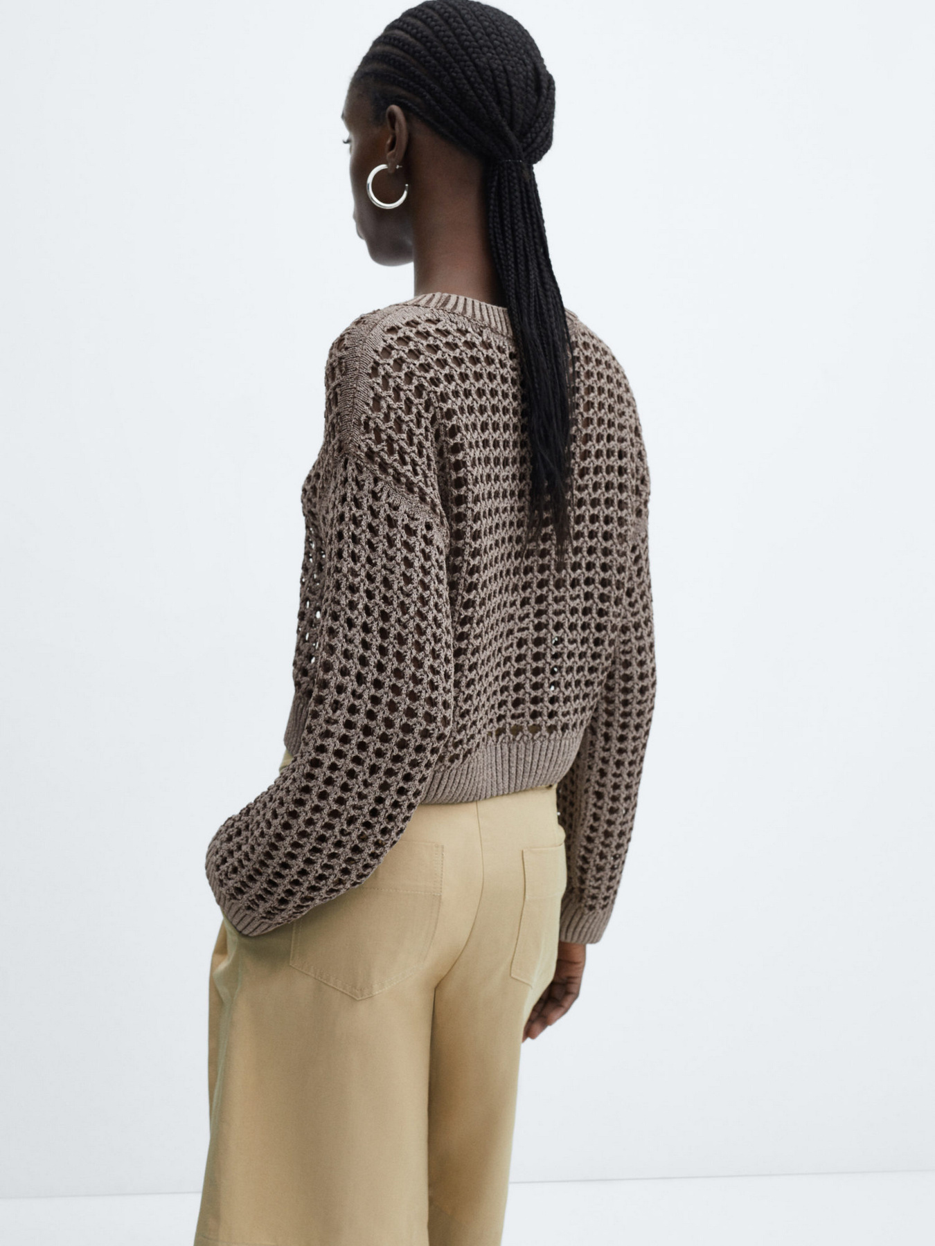 Джемпер MANGO Rejilla модель 67065753_30 Фото