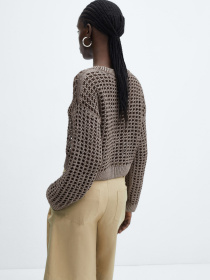 Джемпер MANGO Rejilla модель 67065753_30 Джемпер MANGO Rejilla модель 67065753_30 Фото