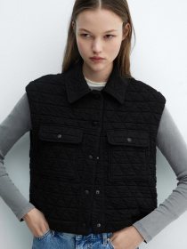 Утеплений жилет MANGO Limba модель 67074034_99 Утеплений жилет MANGO Limba модель 67074034_99 Фото