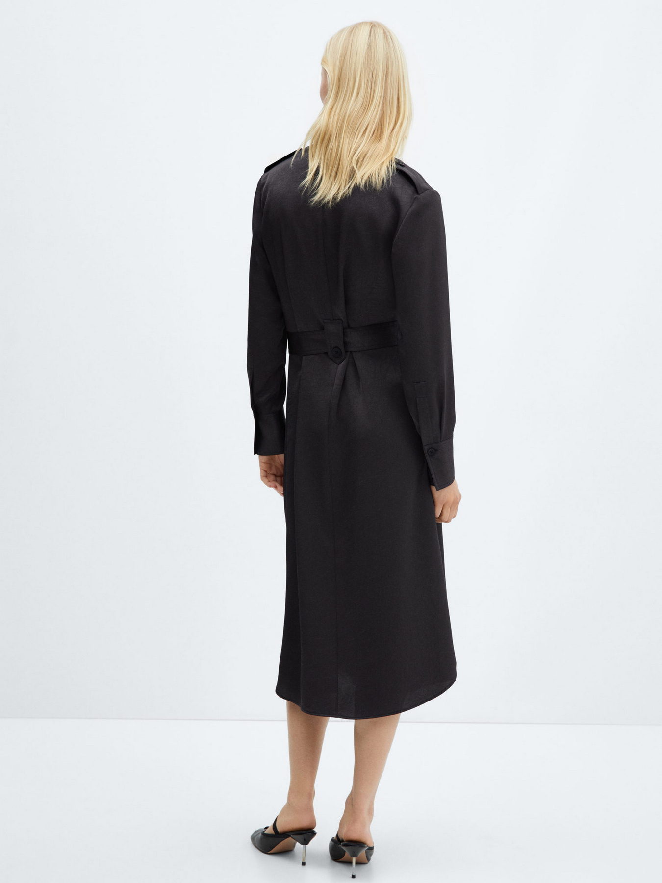 Платье миди MANGO Jana модель 67074036_BB Фото