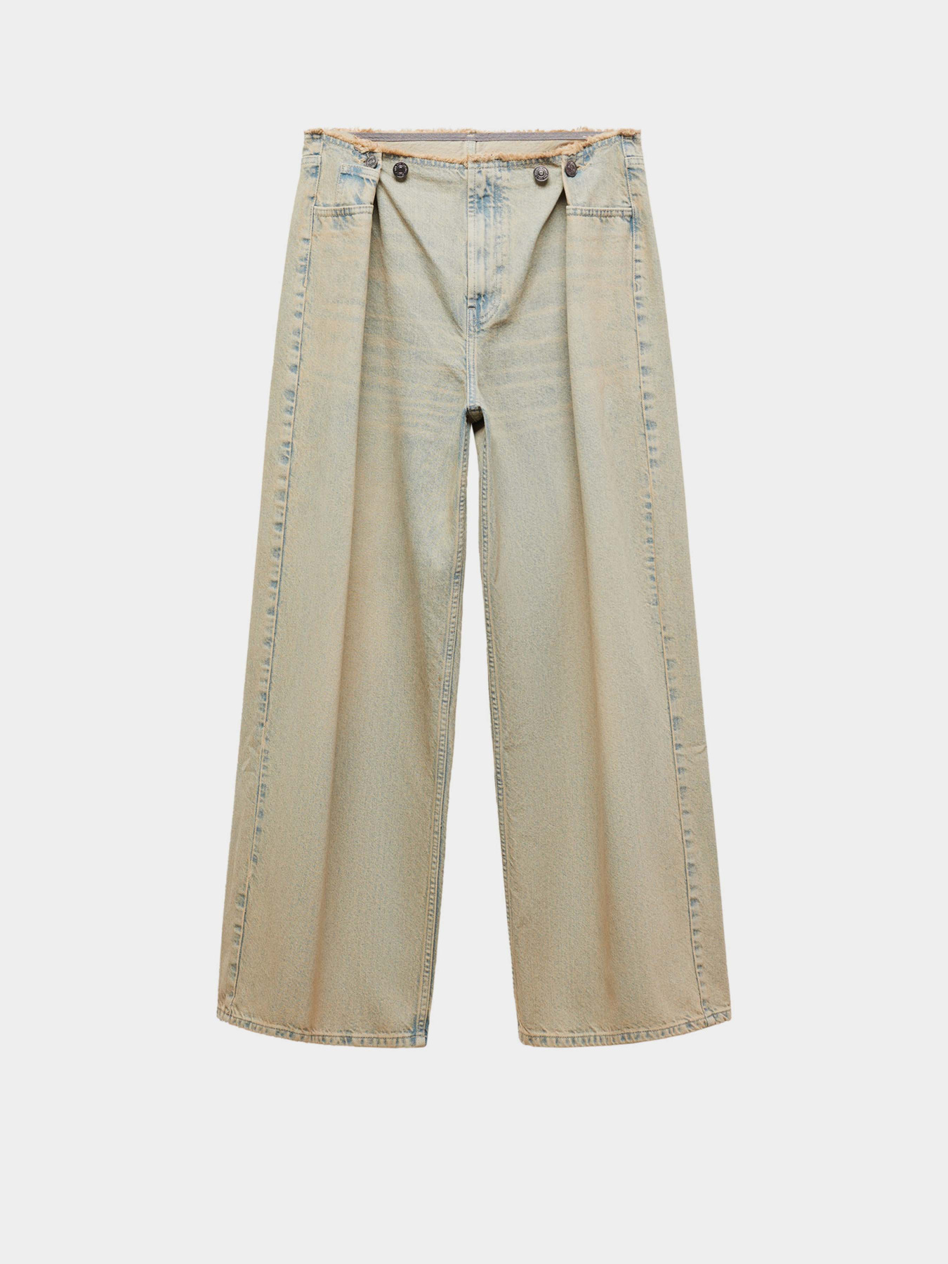 Широкие джинсы MANGO Maya модель 67074060_DI Фото