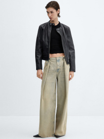 Широкие джинсы MANGO Maya модель 67074060_DI Фото