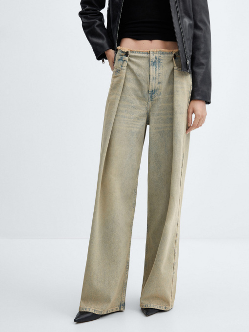 Широкие джинсы MANGO Maya модель 67074060_DI Фото