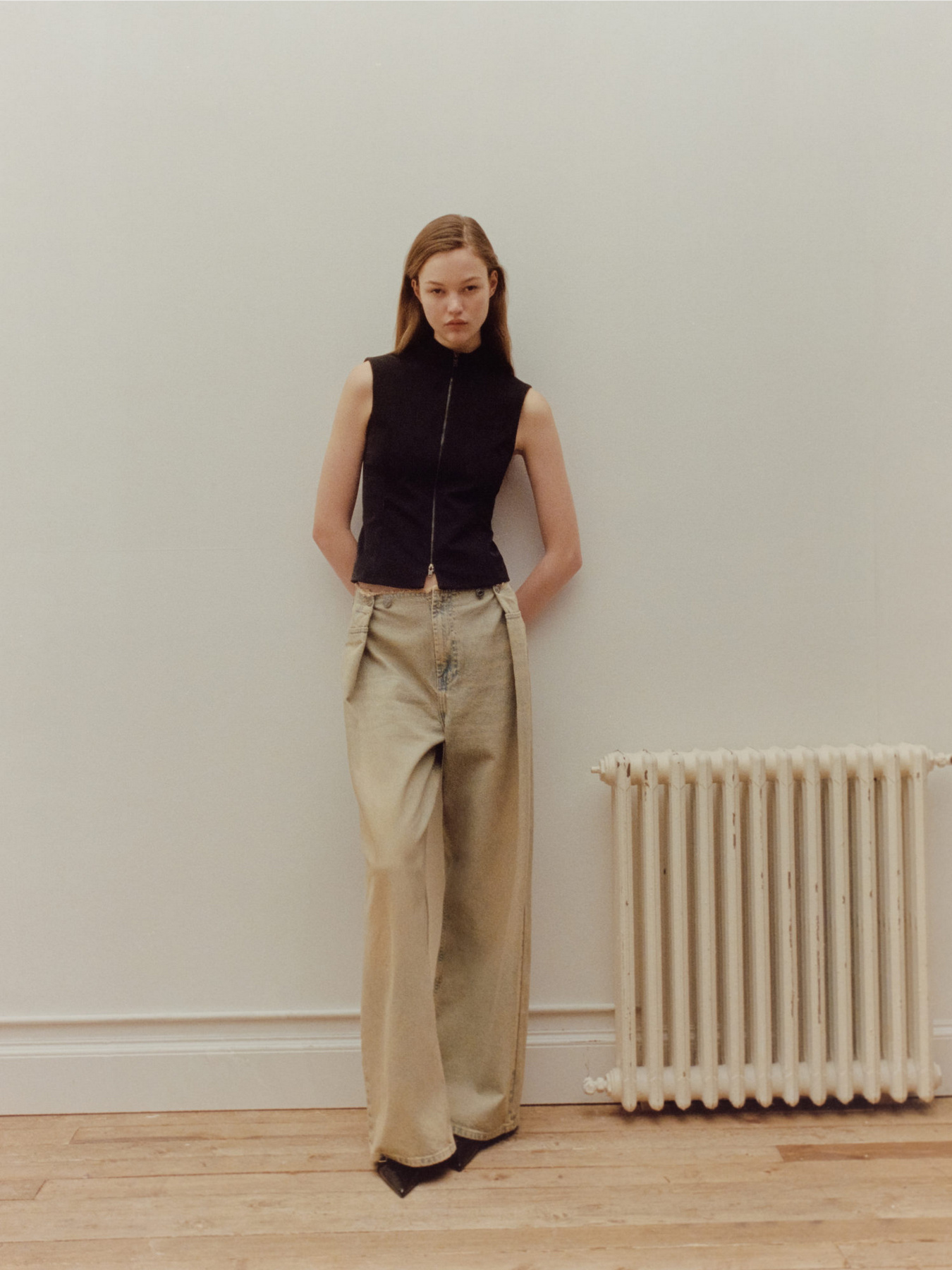 Широкі джинси MANGO Maya модель 67074060_DI Фото