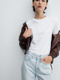 Широкие джинсы MANGO Matilda модель 67075732_TC Фото