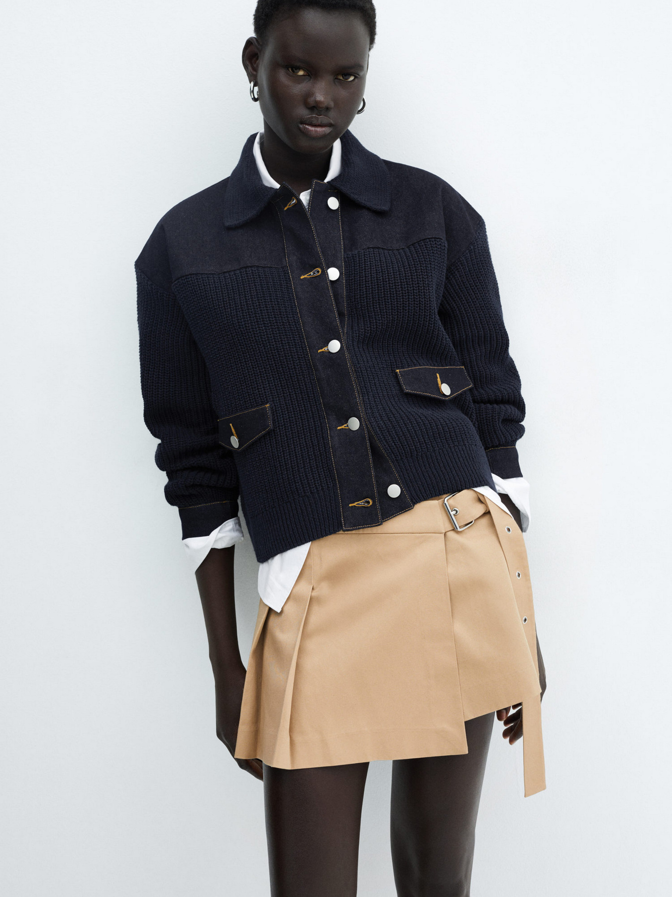 Жакет MANGO Country модель 67075753_56 Фото