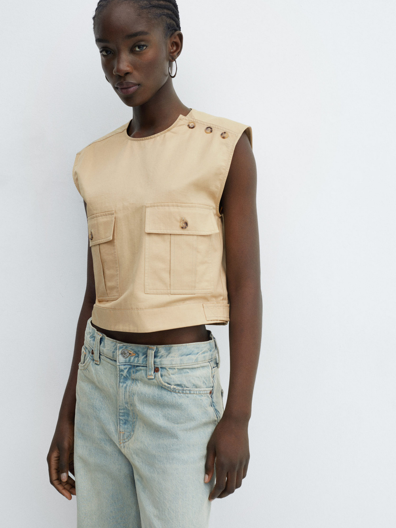 Жилет MANGO Valdemos модель 67075754_9 Жилет MANGO Valdemos модель 67075754_9 Фото