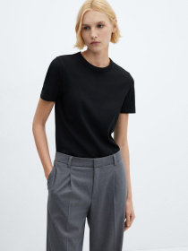 Футболка MANGO Rita модель 67084028_99 Футболка MANGO Rita модель 67084028_99 Фото