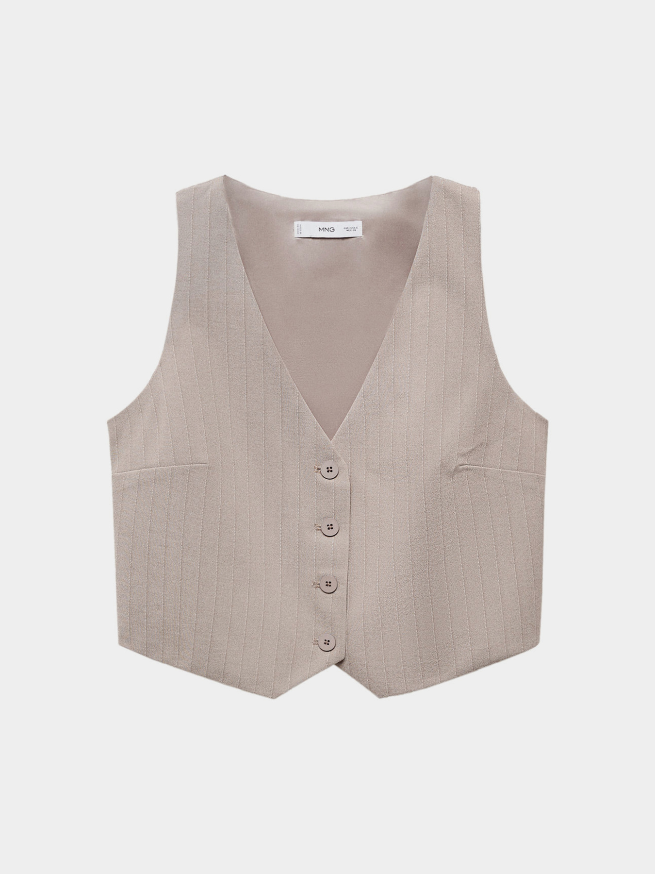 Жилет классический MANGO Avayar модель 67084048_35 Фото