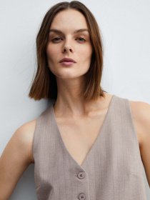 Классический жилет MANGO Avayar модель 67084048_35 Фото