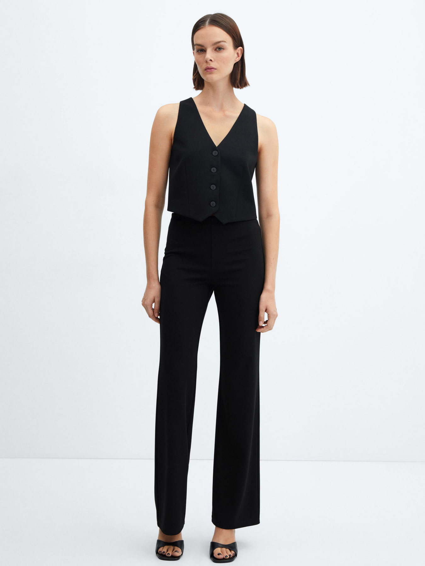 Брюки палаццо MANGO Avaya модель 67093692_99 Фото