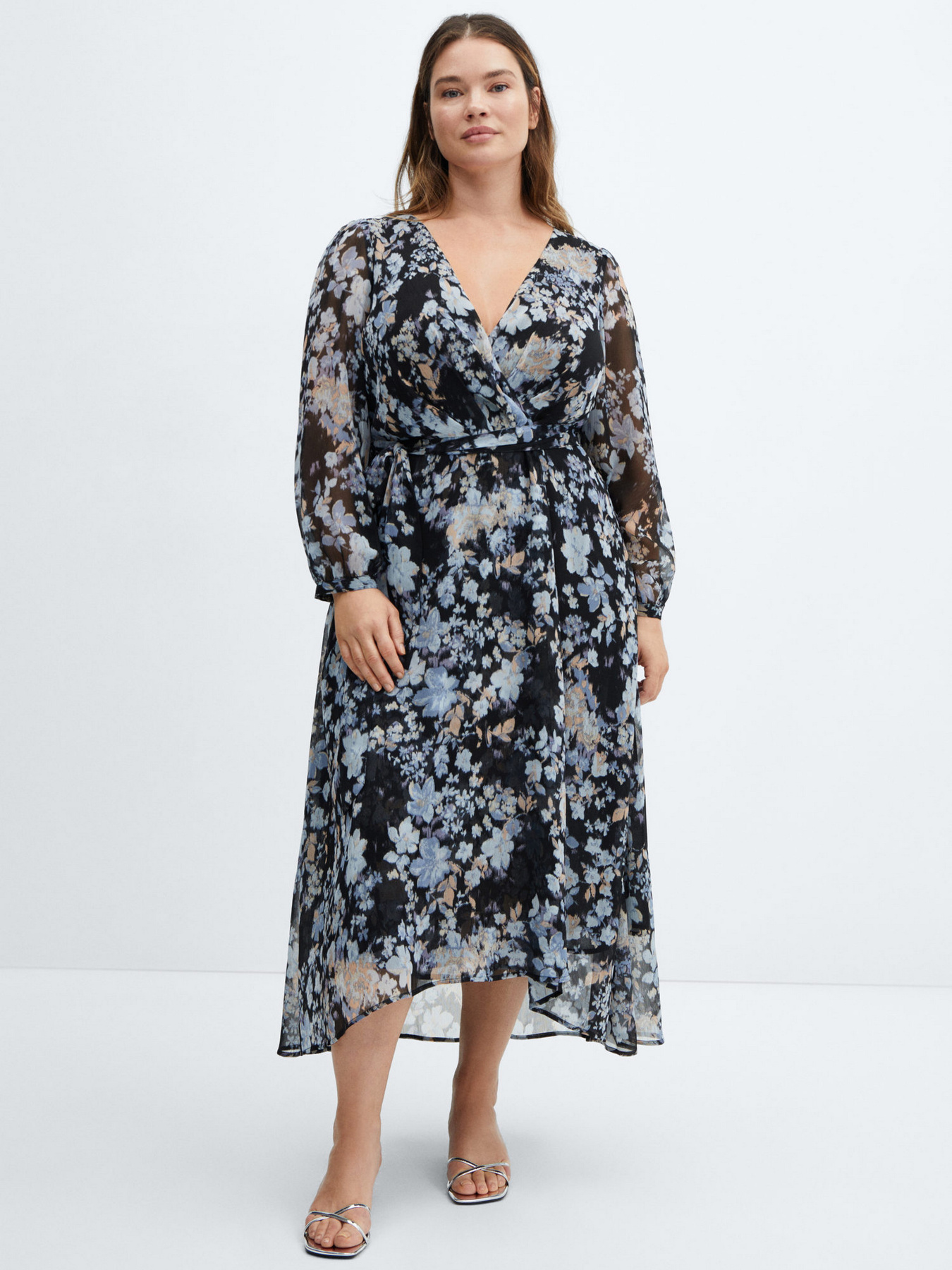 Сукня міді MANGO Cordoba2 модель 67094043_99 Фото