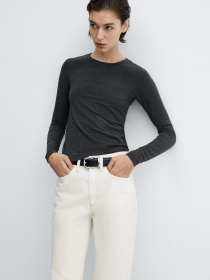 Широкие джинсы MANGO Matilda модель 67095731_2 Фото