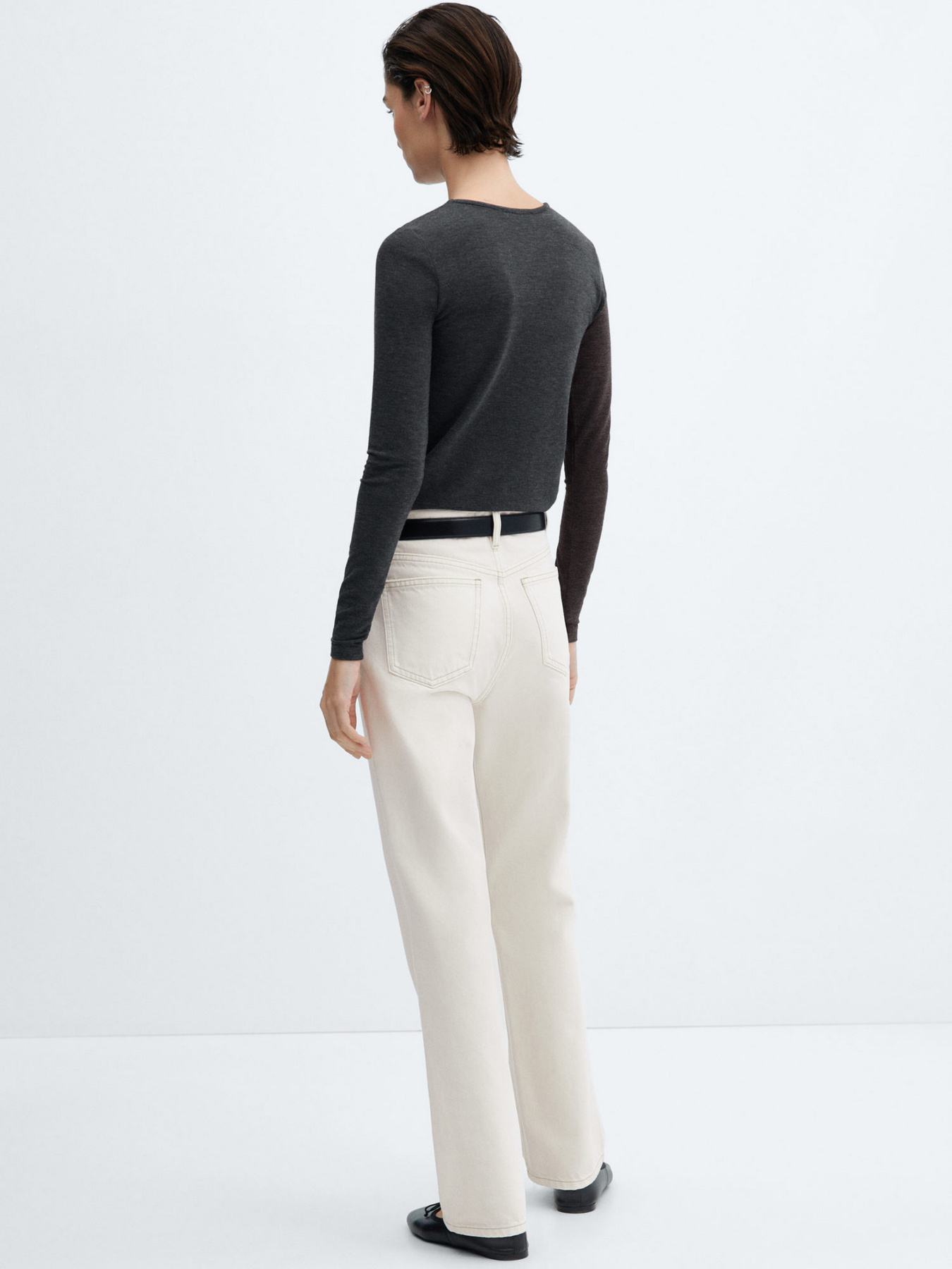 Широкие джинсы MANGO Matilda модель 67095731_2 Фото