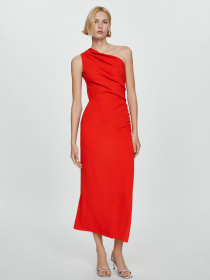 Платье макси MANGO Naty модель 67096334_70 Фото