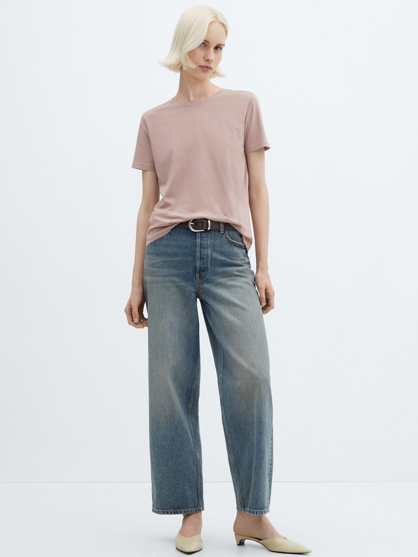 Футболка MANGO Washaca модель 67005748_81 Фото