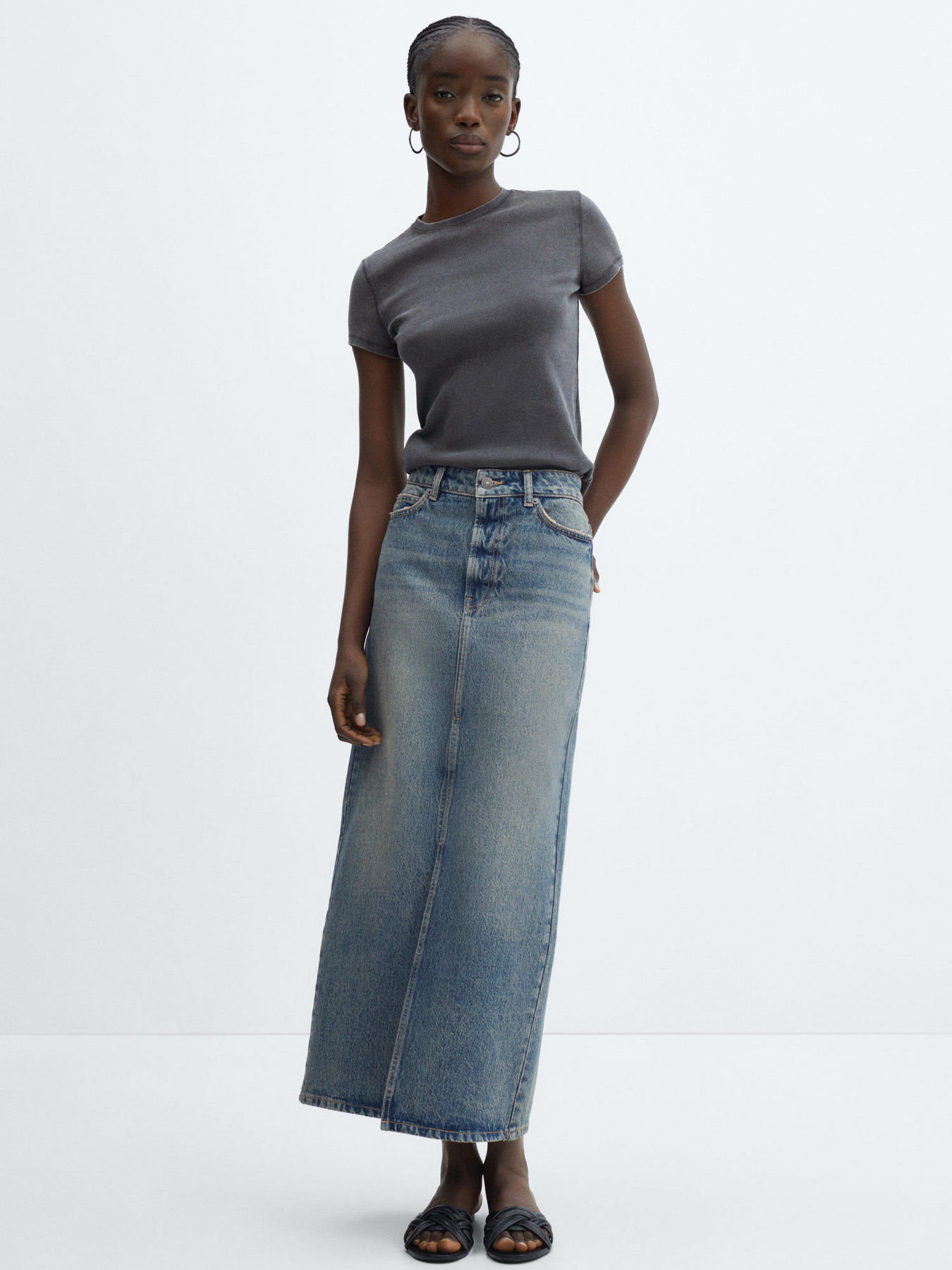 Футболка MANGO Fatima модель 67005751_95 Фото