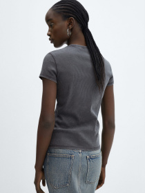 Футболка MANGO Fatima модель 67005751_95 Футболка MANGO Fatima модель 67005751_95 Фото